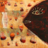 Fishbowl by Suarnata - Original Art and Great Prices