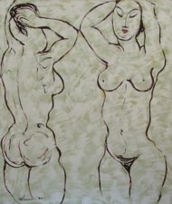 Geisha (4) by Nanda is an original painting for sale