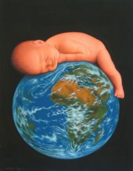 World Child by Sigit Basuki is an original painting for sale