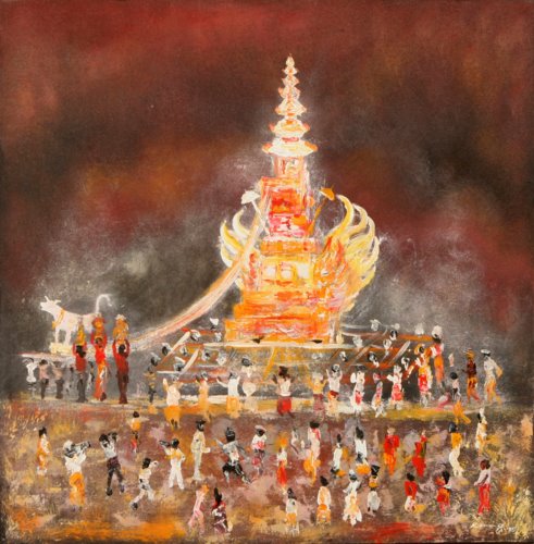 Celebration by Koming - Excellent Art for your Wall