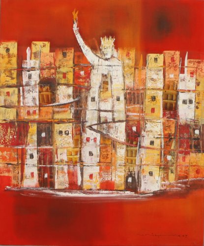 Relection on the Monarchy by Udiyana - Excellent Art for your Wall