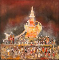 Celebration by Koming - Excellent Art for your Wall