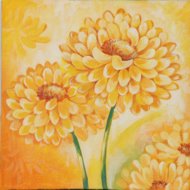 Marigolds by G. Sri - Excellent Art for your Wall