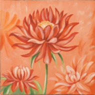 Chrysanthemum by G. Sri - Excellent Art for your Wall