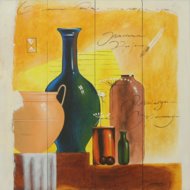 Apothecary 2 by Komang - Excellent Art for your Wall