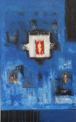 Blue Door by Sadiana - Excellent Art for your Wall