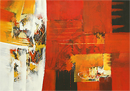 Kresna Abstract  558 by Lingga is an original painting added in September 2009