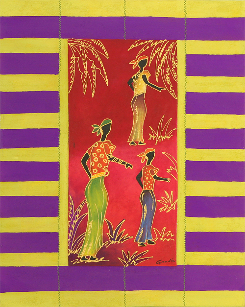 Etnik Royal by Gaudin is an original painting for sale.