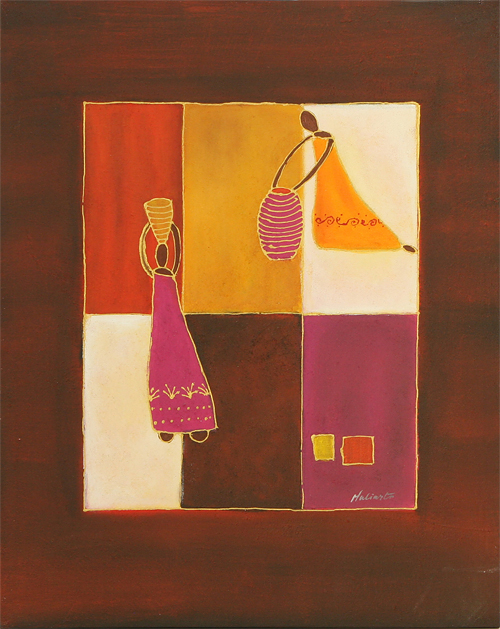 Etnik Complex by Muliarta is an original painting for sale.