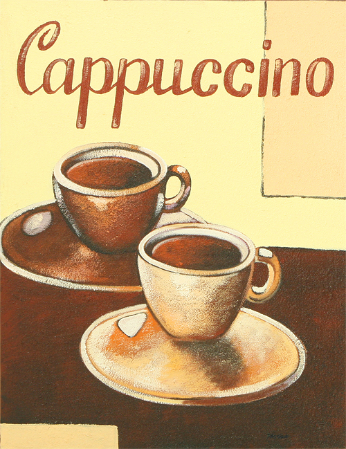 Cappucino by Pastika is an original painting for sale.
