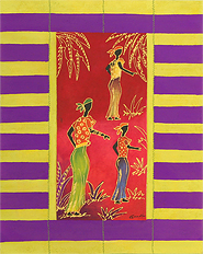 Etnik Royal by Gaudin is an original painting for sale.
