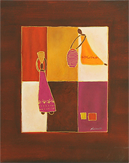 Etnik Complex by Muliarta is an original painting for sale.