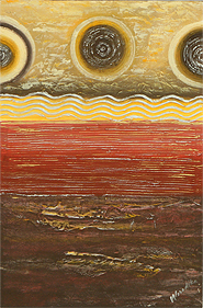 Seashore by Wiradika is an original painting for sale.