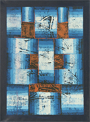 Steely Blues by Komang is an original painting for sale.