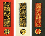 Triple Exclamation by Gst.Negara is an original painting for sale.