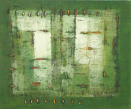Through a Tinted Window by Komang is an original painting for sale.