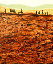 African Forest by Gunadi is a painting that will work with a modern interior design