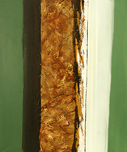 Woodland Stripes by Gunadi is a painting that will work with a modern interior design
