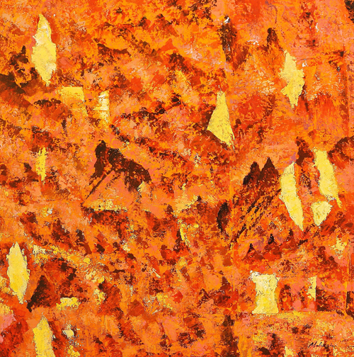 Autumn 2 by Muliarta is a painting that will work with a modern interior design