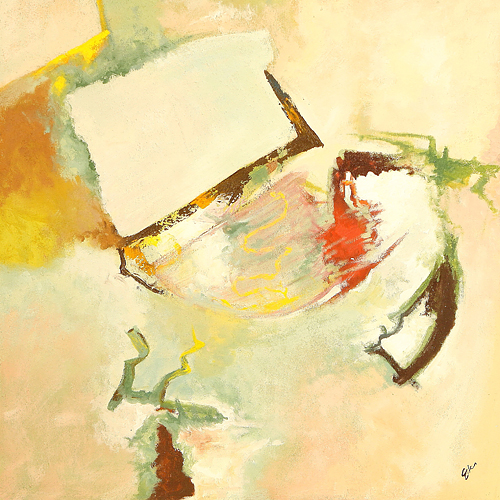 Eka Abstract 335 by Eka is a painting that will work with a modern interior design