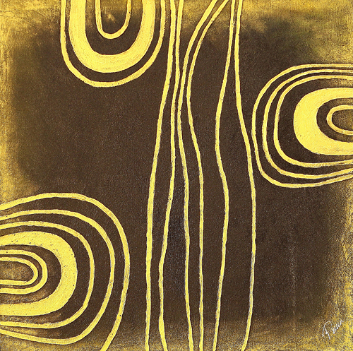 Puun Abstract 409 by Puun is a painting that will work with a modern interior design