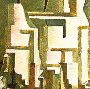 Abstract Maze by Muliarta is a painting that will work with a modern interior design