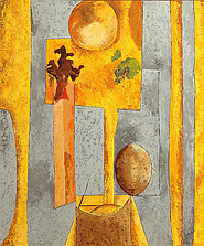 Columns by Eka is a painting that will work with a modern interior design