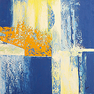Eka Abstract 385 by Eka is a painting that will work with a modern interior design