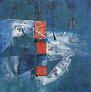 Ocean Waves by Eka is a painting that will work with a modern interior design