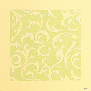 Spring Time Green by Eka is a painting that will work with a modern interior design