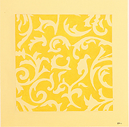 Spring Time Yellow by Eka is a painting that will work with a modern interior design