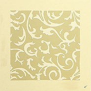 Spring Time White by Eka is a painting that will work with a modern interior design