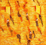 Seeing Gold by Muliarta is a painting that will work with a modern interior design