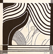 Fine Lines by Gaudin is a painting that will work with a modern interior design