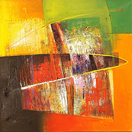 Spring Coil by Kadus is a painting that will work with a modern interior design