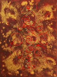 Beautiful Mind by Puja is a painting that will work with a modern interior design