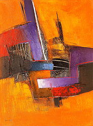 Befuddle by Sumadi is a painting that will work with a modern interior design