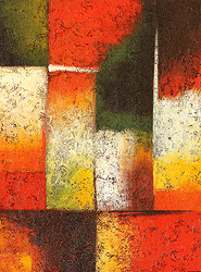 Puzzle by Sadiana is a painting that will work with a modern interior design