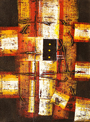 Sadiana Abstract 251 by Sadiana is a painting that will work with a modern interior design