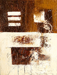 3 White Bricks by Sadiana is a painting that will work with a modern interior design