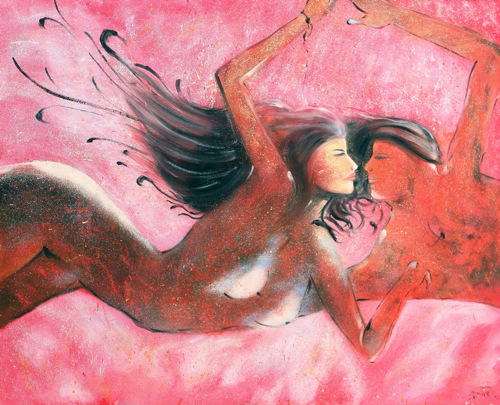 Flow 2007 by Anwar Original Fine Art from Ketut Rudi