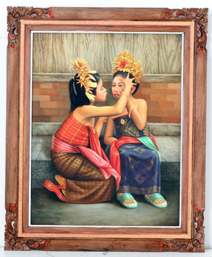 Youth of Indonesia by Hermanto Original Fine Art from Ketut Rudi