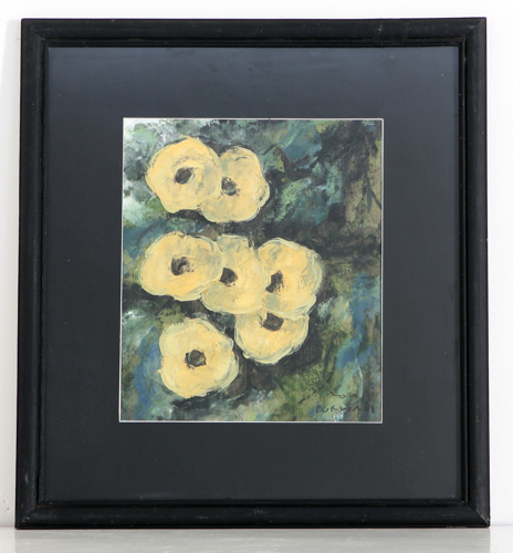 Alamanda Flowers by Purwadi Original Fine Art from Ketut Rudi