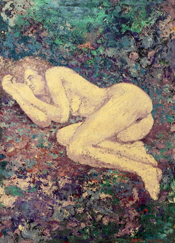 Nude Figure by Sony Santosa Original Fine Art from Ketut Rudi