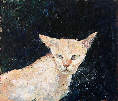The Stray by Sony Santosa Original Fine Art from Ketut Rudi