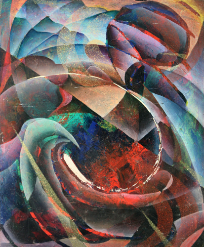 Riding the Waves by Sony Santosa Original Fine Art from Ketut Rudi