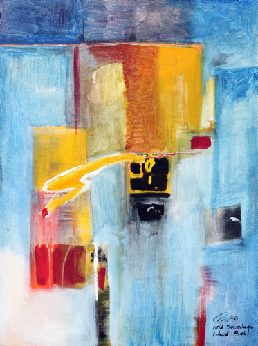 Steam by Made Sukadana Original Fine Art from Ketut Rudi