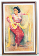 The Private Dancer by Sholey Original Fine Art from Ketut Rudi
