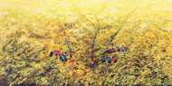 Harvest Time by Azis Onassis Original Fine Art from Ketut Rudi