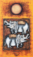 Alleluia Chorus by Wayan Danas Original Fine Art from Ketut Rudi